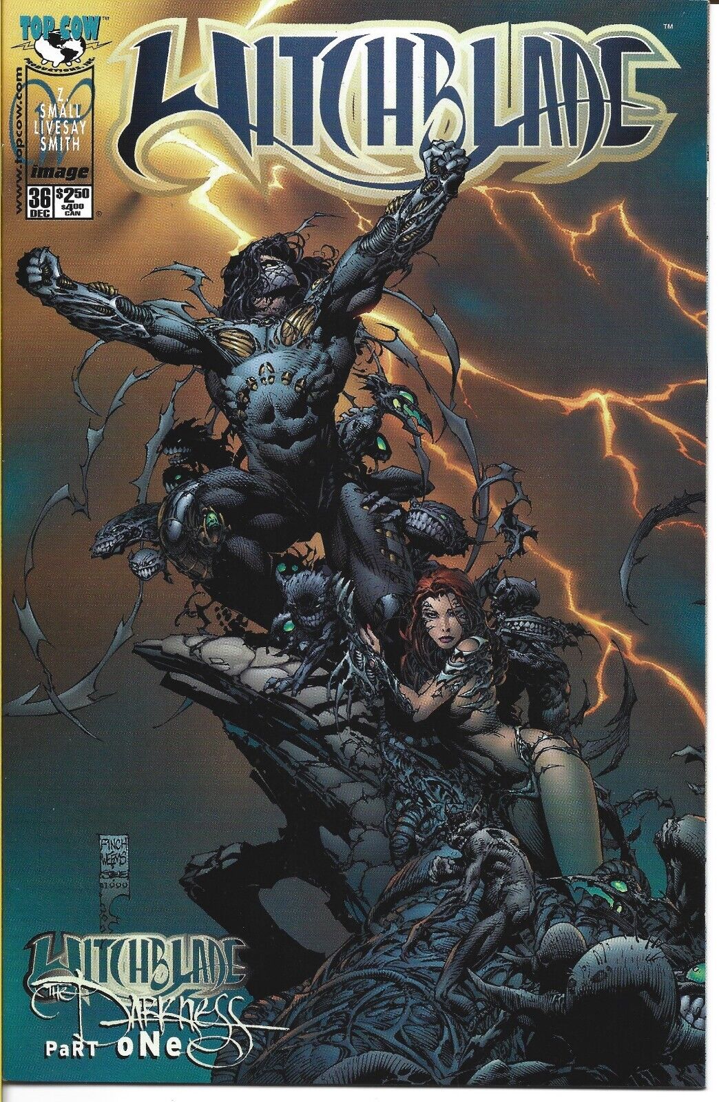 WITCHBLADE #36 IMAGE COMICS 1999 BAGGED AND BOARDED