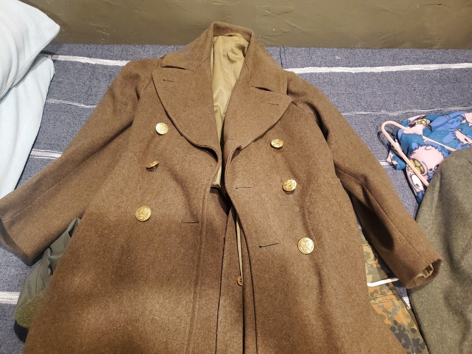 Unissued WW2 U.S Army Wool Great Coat