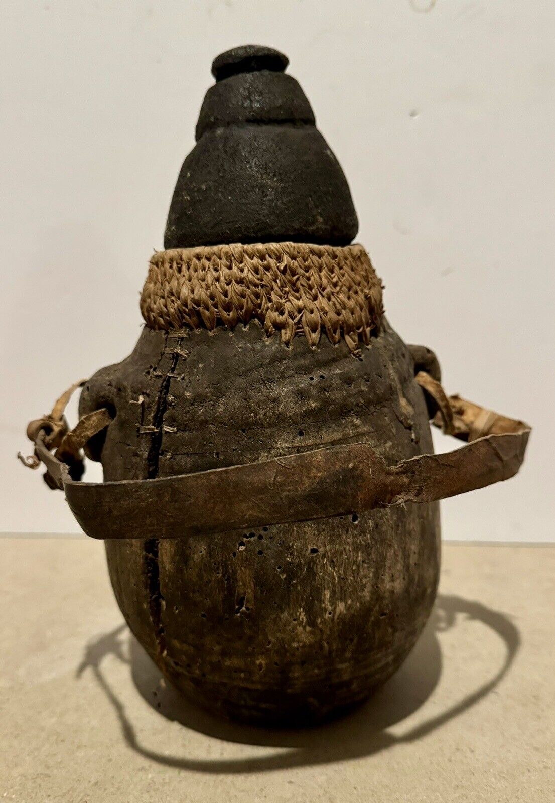 Antique Peruvian Ceremonial Vessel of Chamann Andean culture