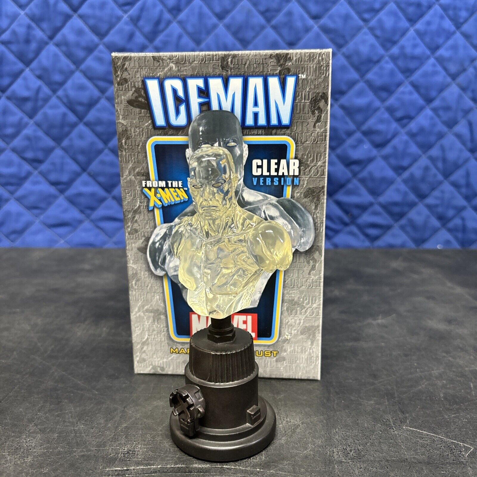 Bowen Designs Iceman Mini Bust Clear Exclusive #21/340