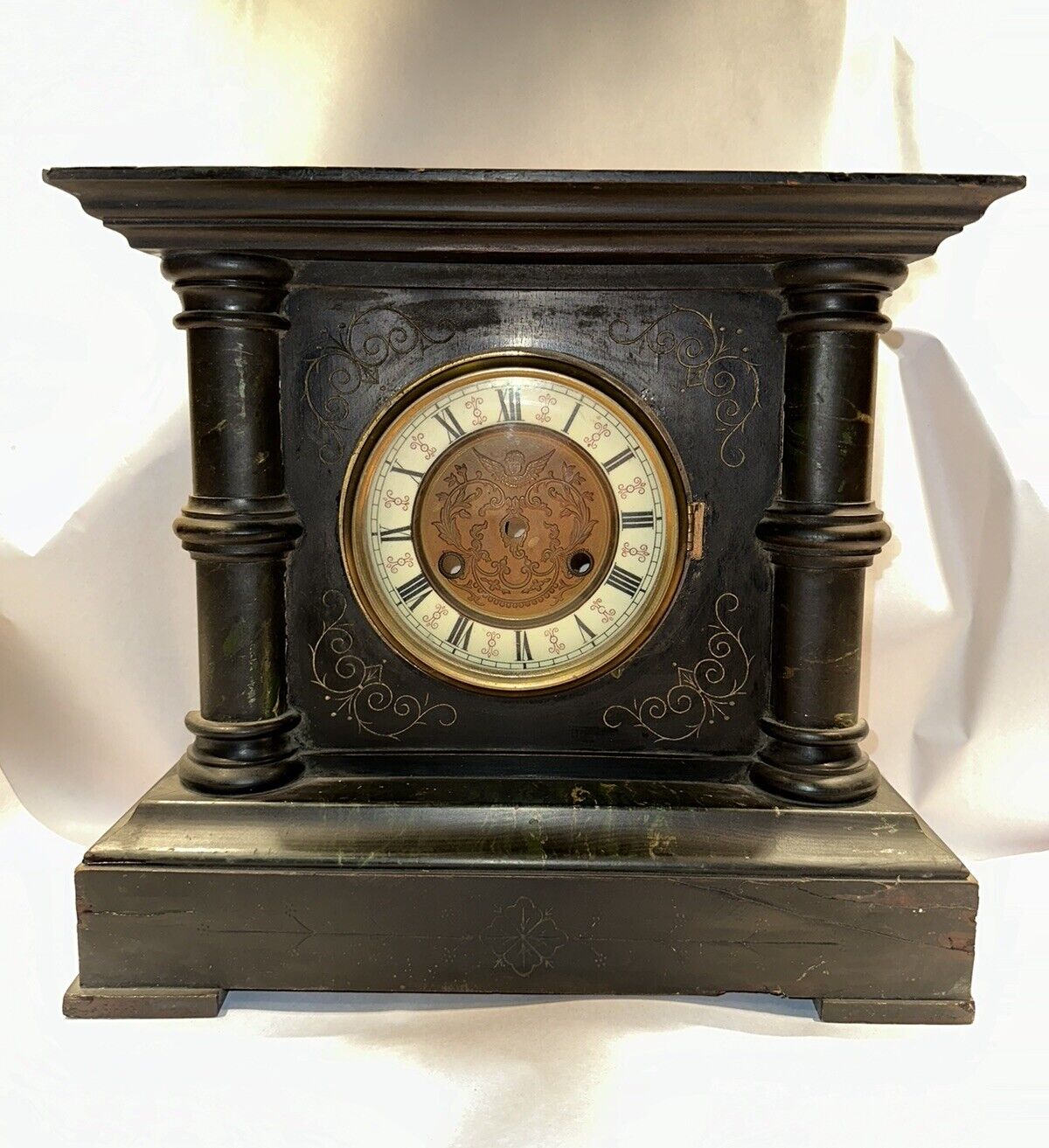 Antique German Mantel Clock Case