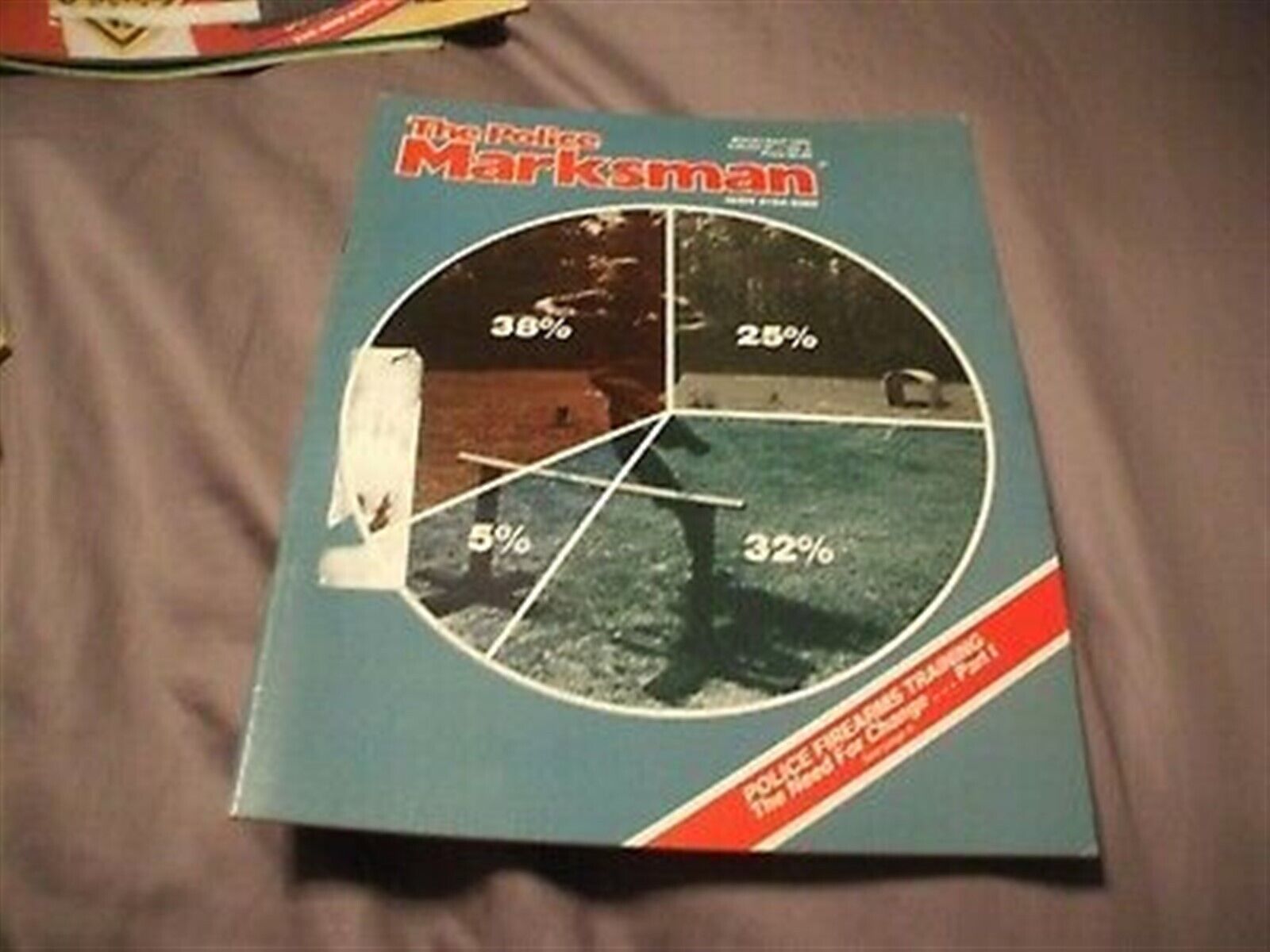 THE POLICE MARKSMAN Gun Magazine - March/April 1984