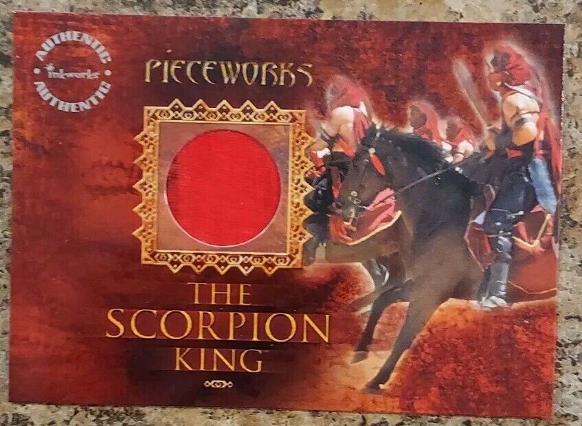 2002 Inkworks The Scorpion King Pieceworks Warriors #PW-4 NMINT 