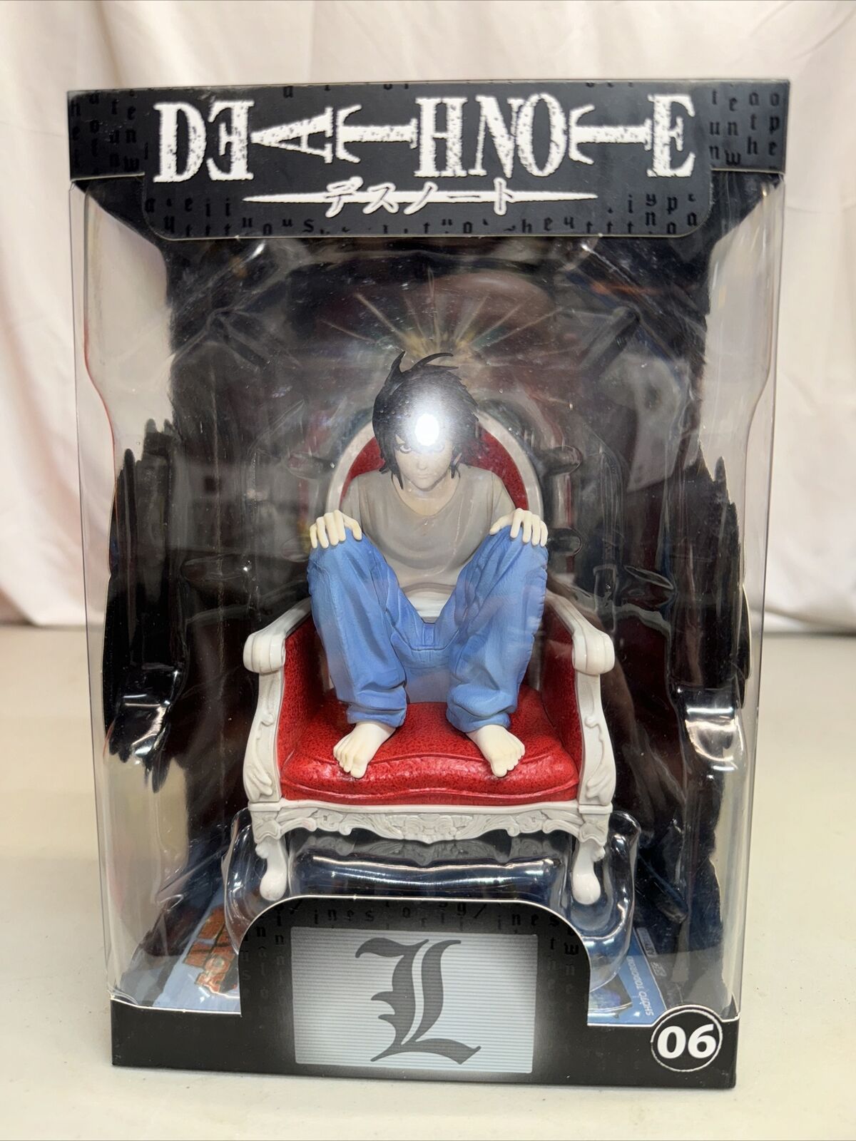 Death Note L Action 06 Super Figure Collection Abystyle New Viz Media Anime