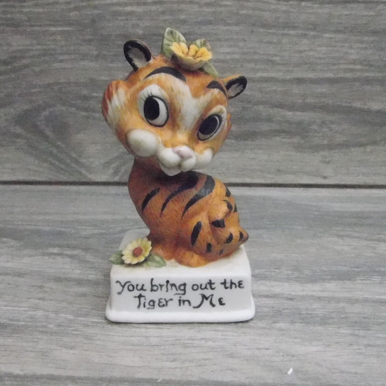 Vintage George Good Corp You Bring Out The Tiger In Me Collectible Figurine