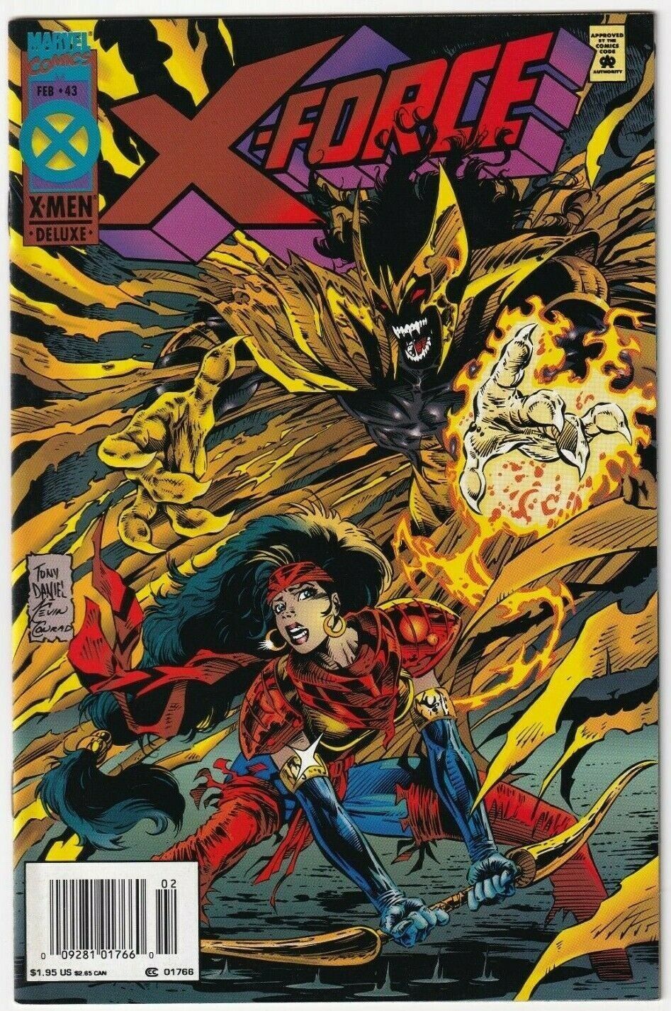X-Force 43 February 1995 Marvel Comics