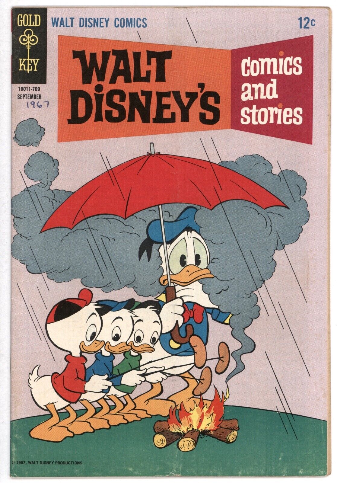 Walt Disney\'s Comics & Stories #324 VG/FN 5.0 (Gold Key, 9/1967)