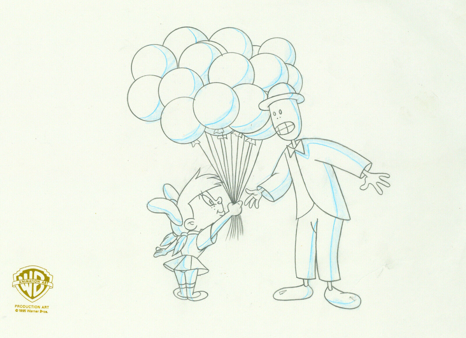 Animaniacs-Mr. Skullhead-Original Production Drawing-Good Idea: Bad Idea