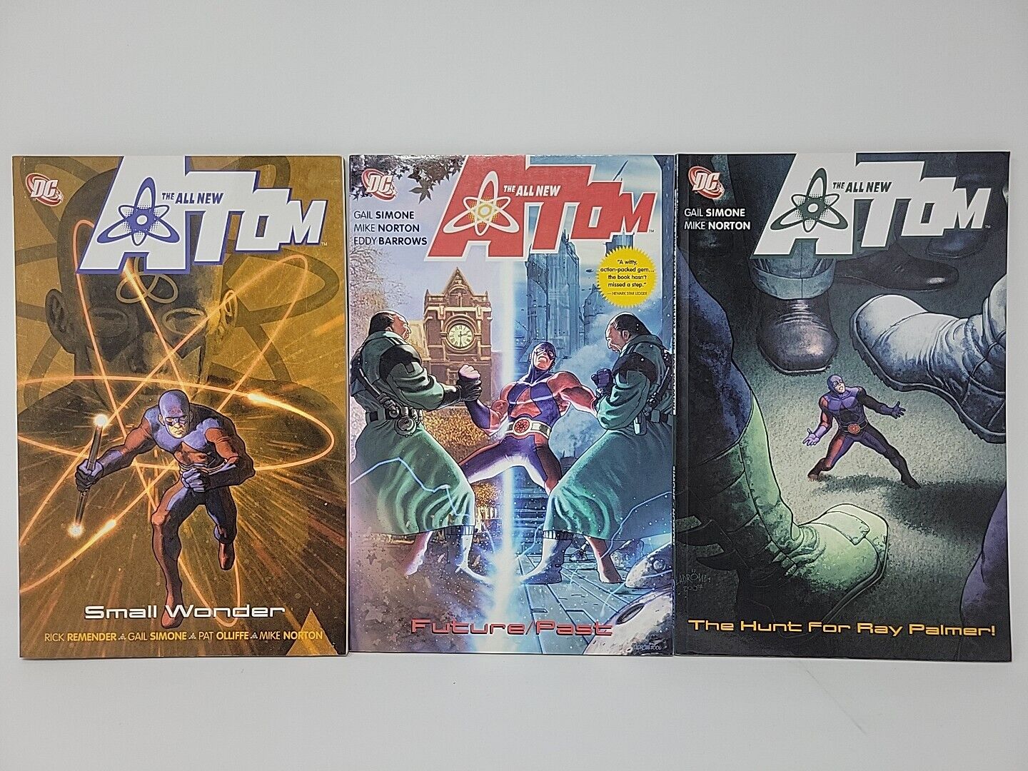 All-New Atom - Set of 3 - Future/Past - Hunt For Ray Palmer - Small Wonder