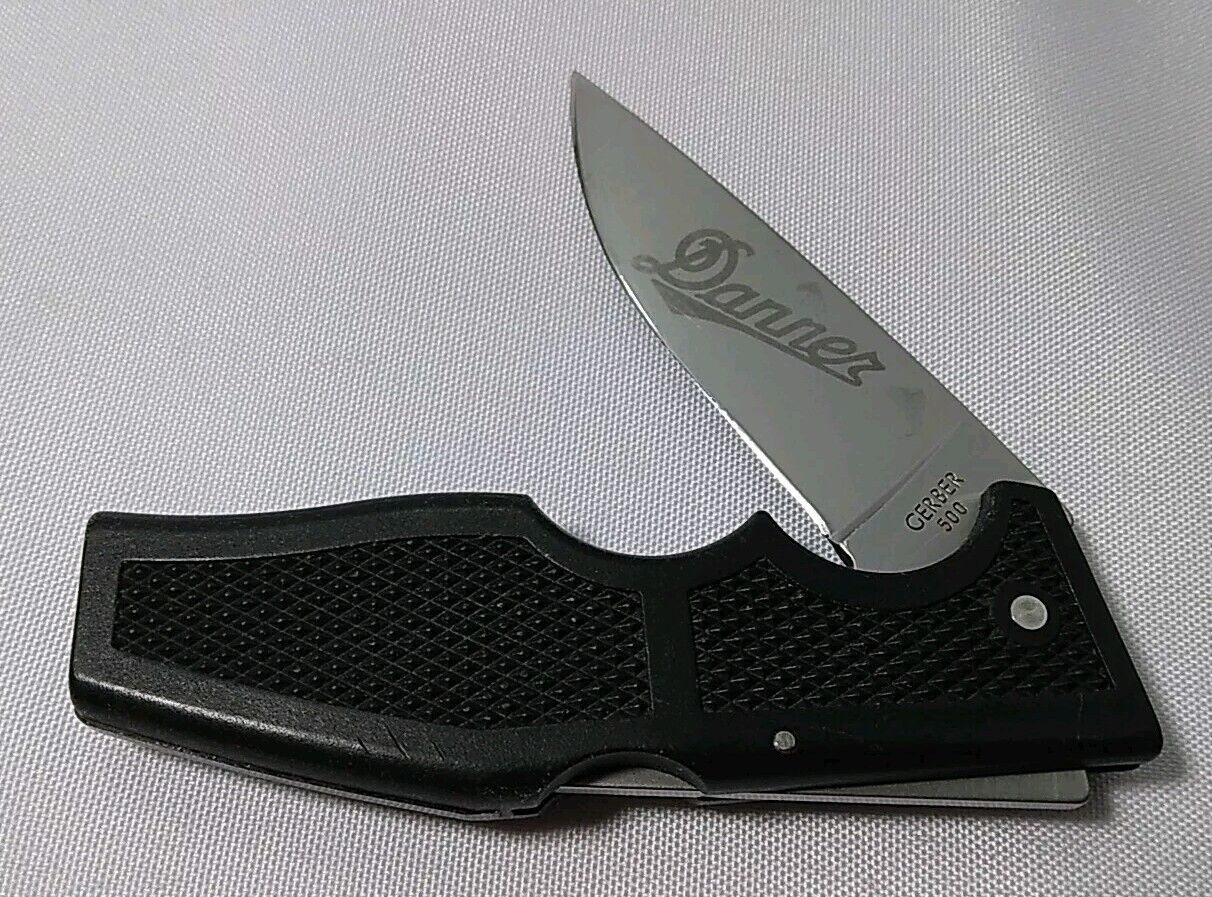 Vtg Gerber 500 Folding Pocket Knife USA Nice