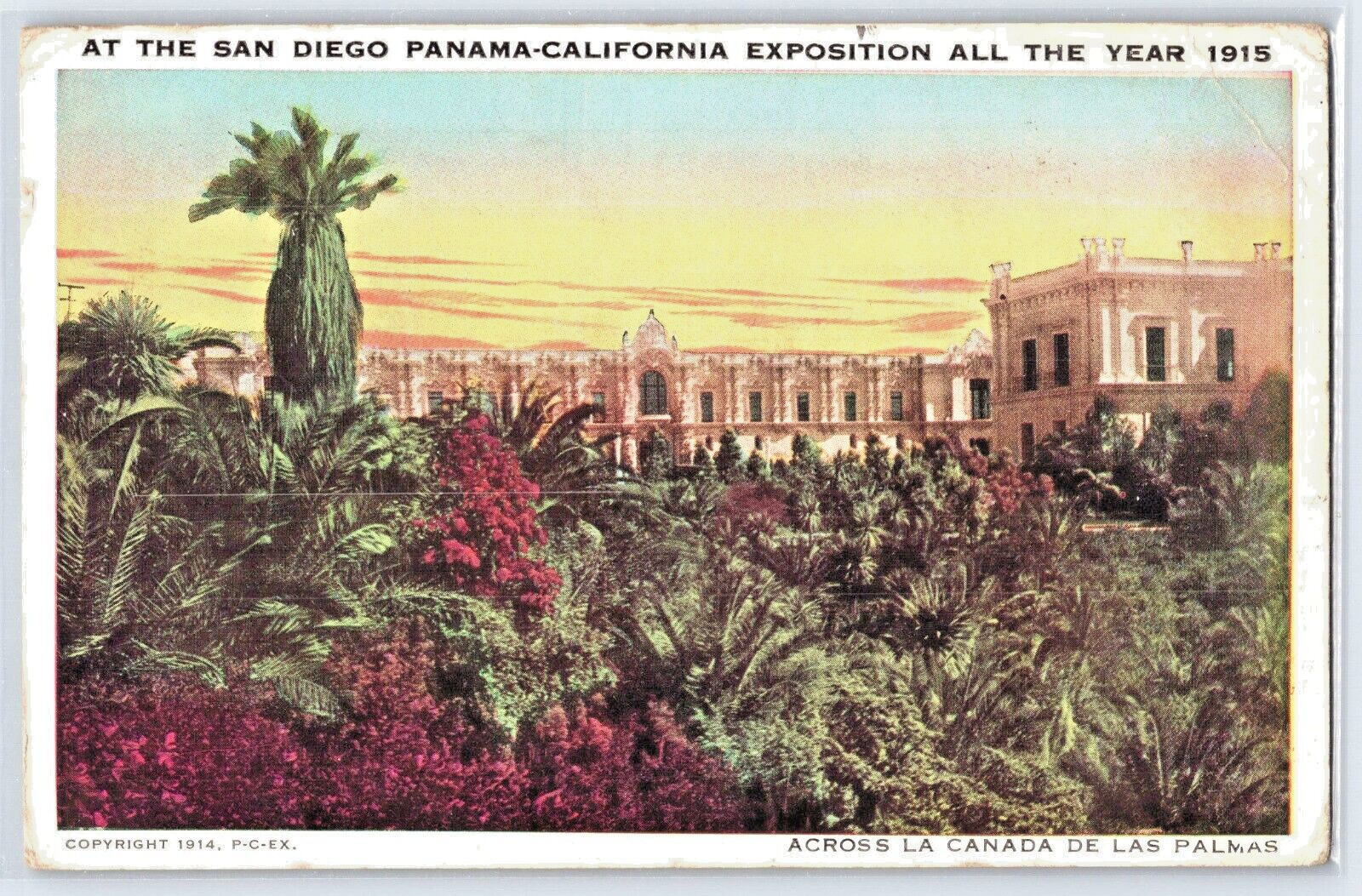 1915 Panama California Exposition, San Diego, Calif. (1914) - Vintage Postcard