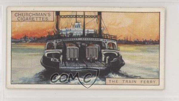1927 Churchman\'s Railway Working 2nd Series Tobacco The Train Ferry #5 1md