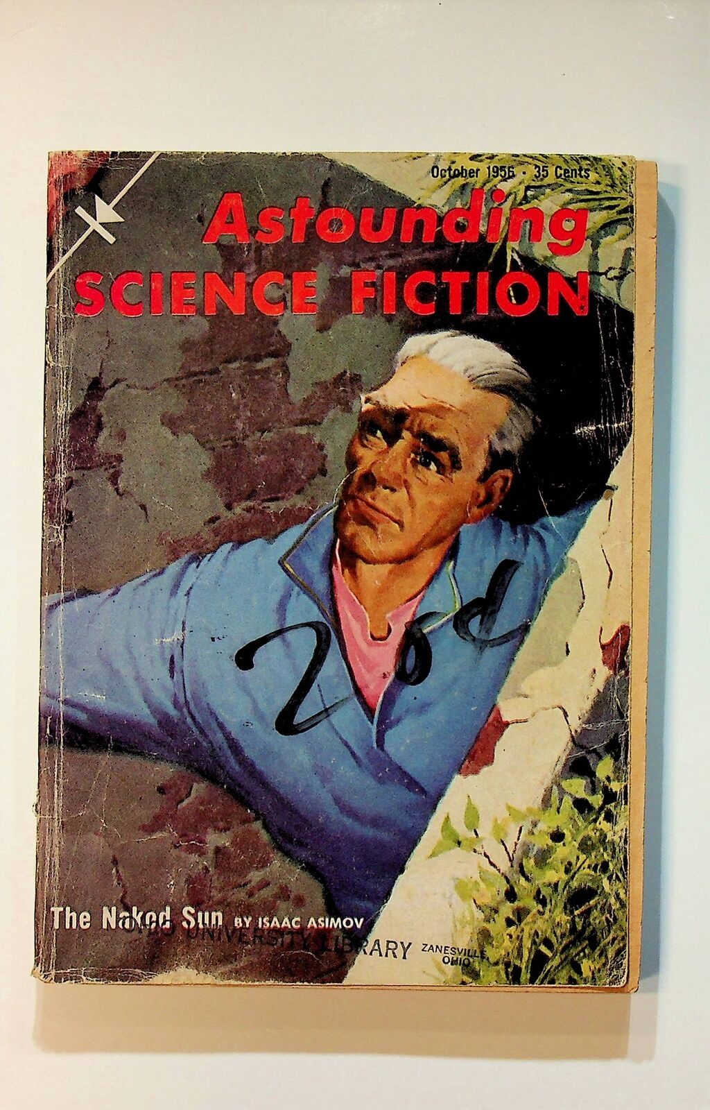 Astounding Science Fiction Pulp / Digest Vol. 58 #2 FR 1956 Low Grade