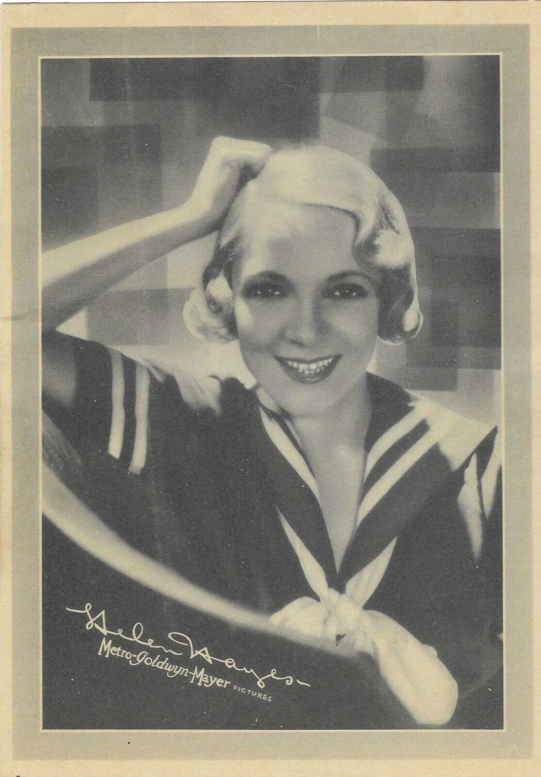 1933 LUX SOAP 5x7 MOVIE STAR PHOTO, HELEN HAYES POPULAR SET