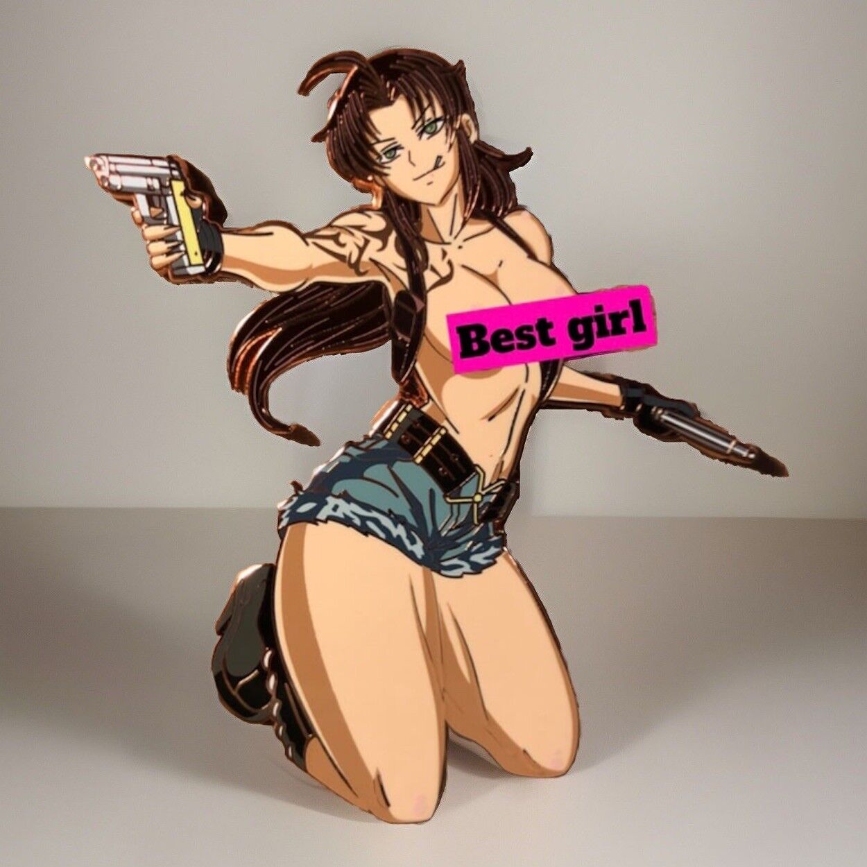 Black Lagoon Revy Anime Pin Limited Edition Only 25 Were Made VERY RARE