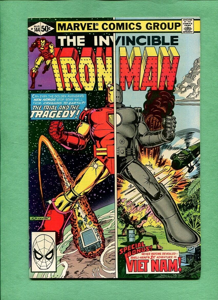 Iron Man #144 In Vietnam Marvel Comics  March 1981