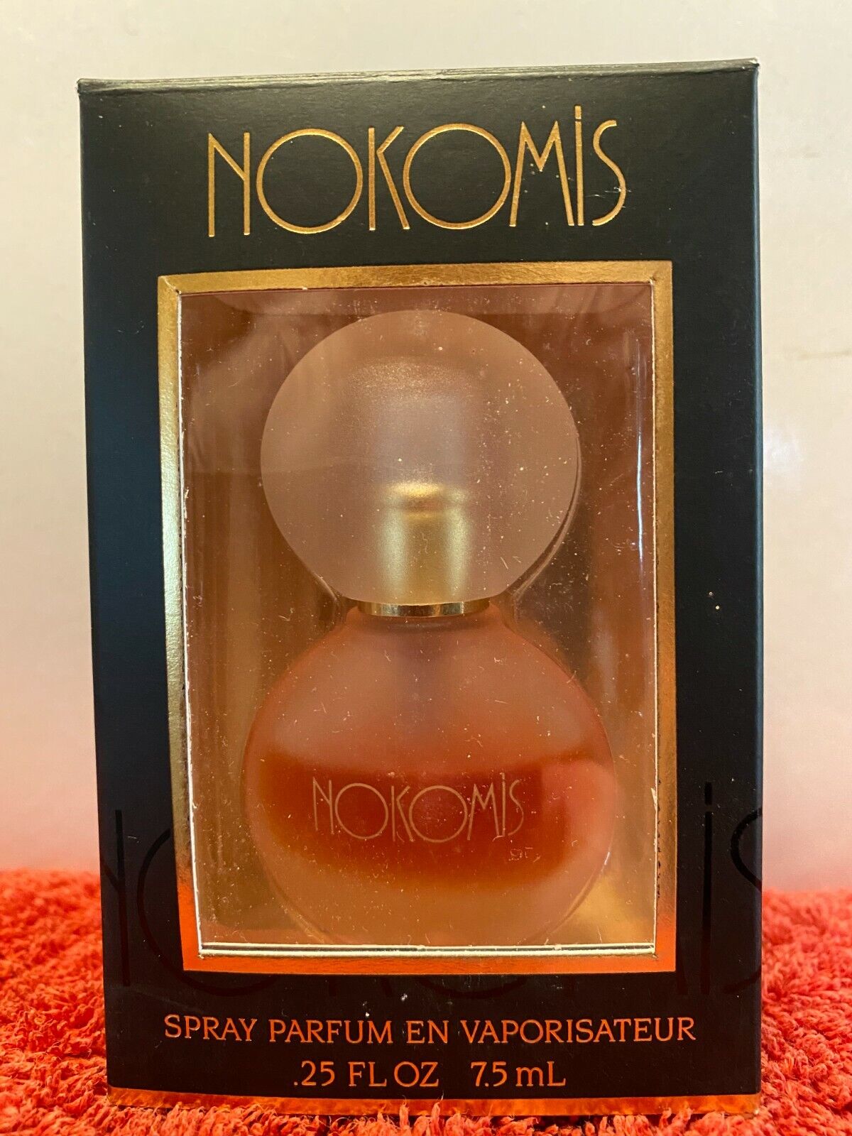 NOKOMIS BY COTY .25 Fl.oz SPRAY parfum VTG 