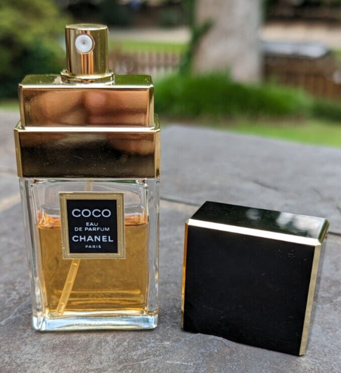 Vintage Coco Chanel Women Perfume Spray 35ml 1.2oz Eau De Parfum Spray 60% Full