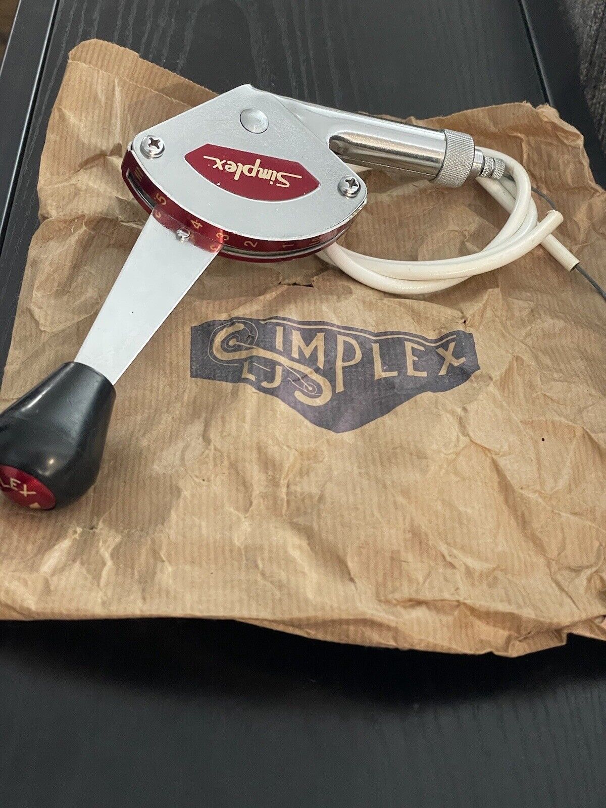 SIMPLEX 5 Speed Stick Shifter - Vintage NOS