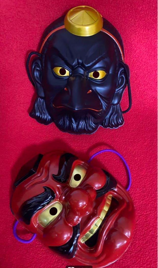 Japanese Traditional Beauty Mask Red Tengu Karasu Mask/Legendary Yamabushi Who I