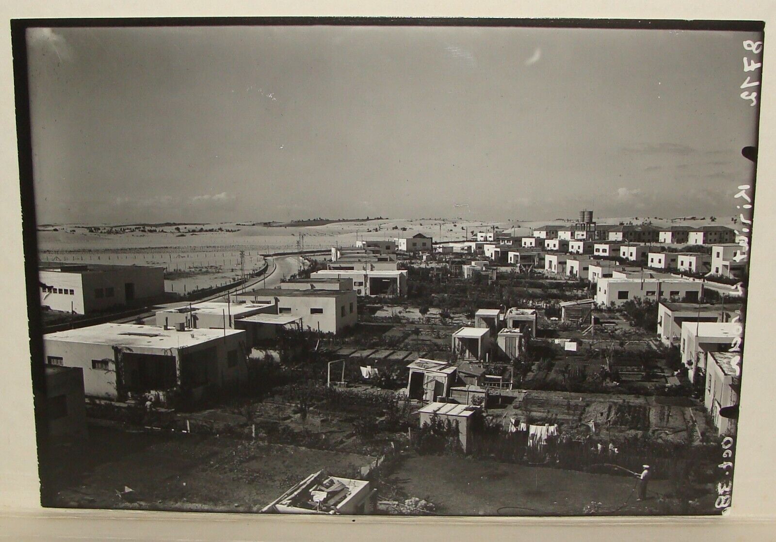 Photo Print, 1939 Palestine Israel Tel Aviv South Neighborhood Holon City Kluger