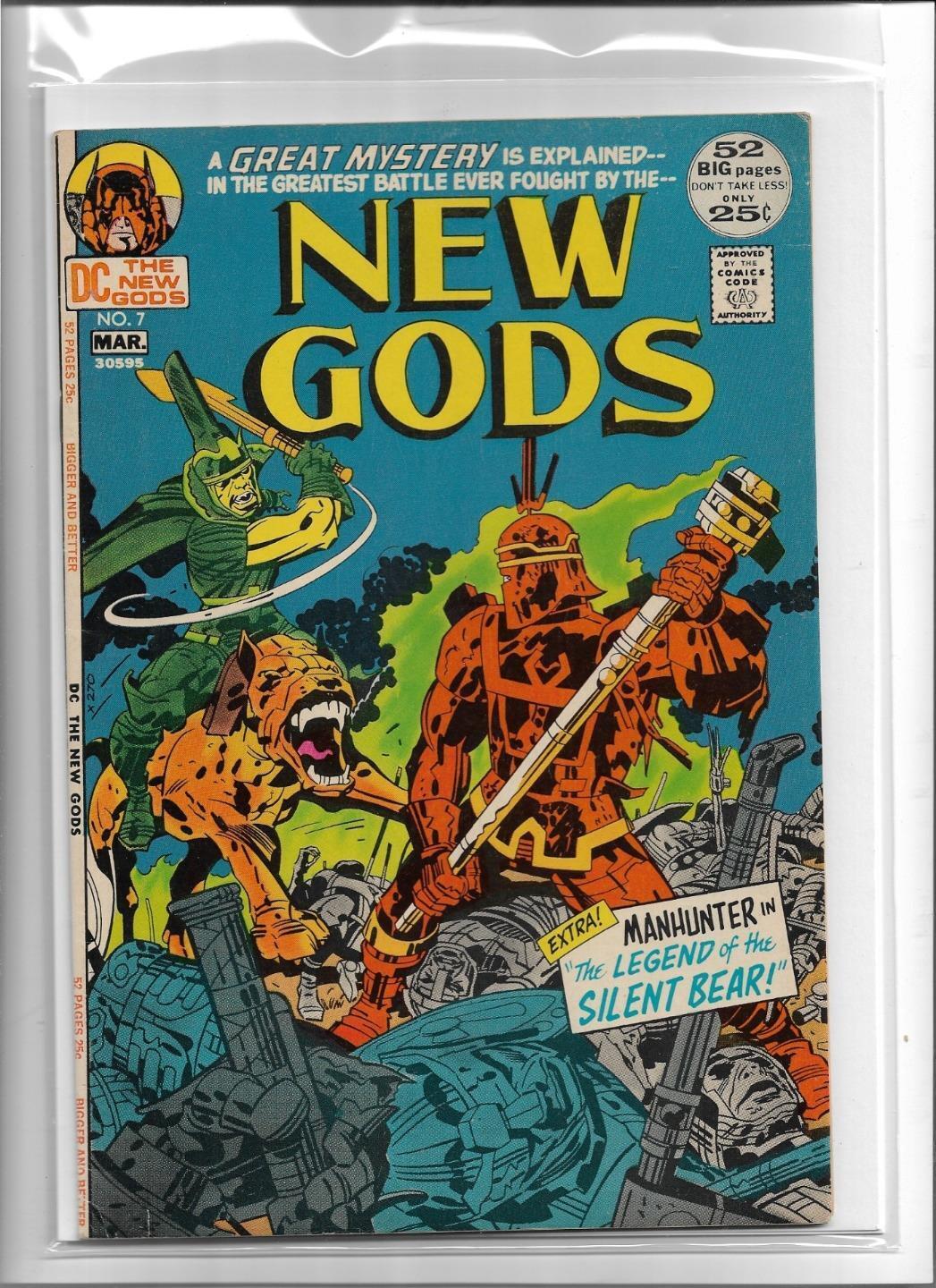 THE NEW GODS #7 1972 FINE-VERY FINE 7.0 3723