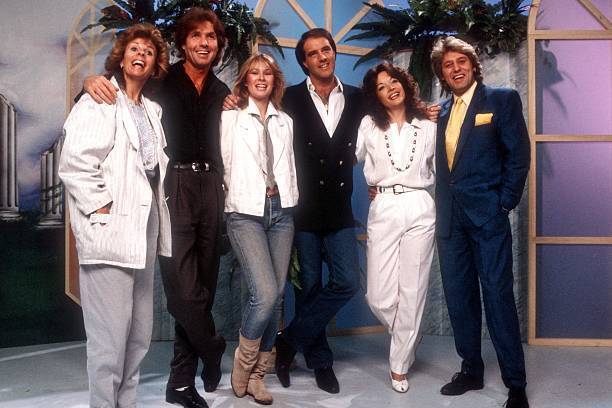 Ireen Sheer, Chris Roberts, Margo, Franck Olivier, Diane Sal - 1985 Old Photo