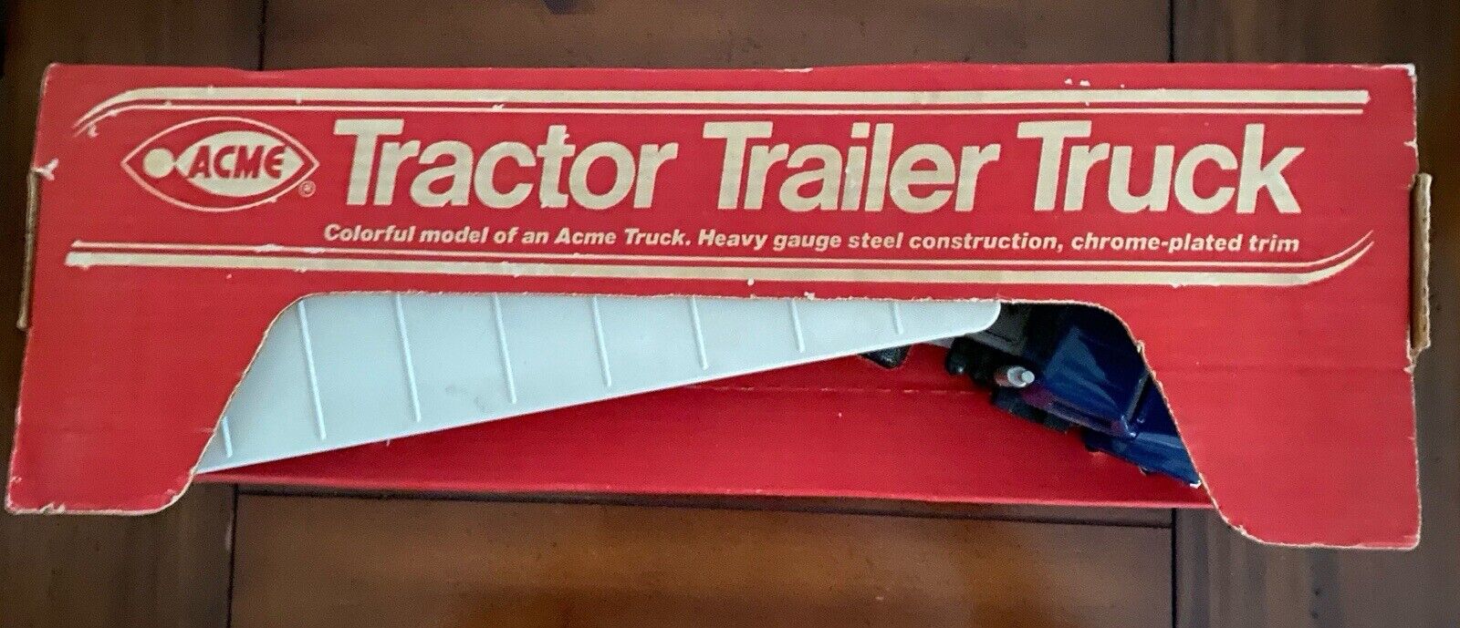 Vintage Rare Collectibles ACME Tractor Trailer, Mint in Box