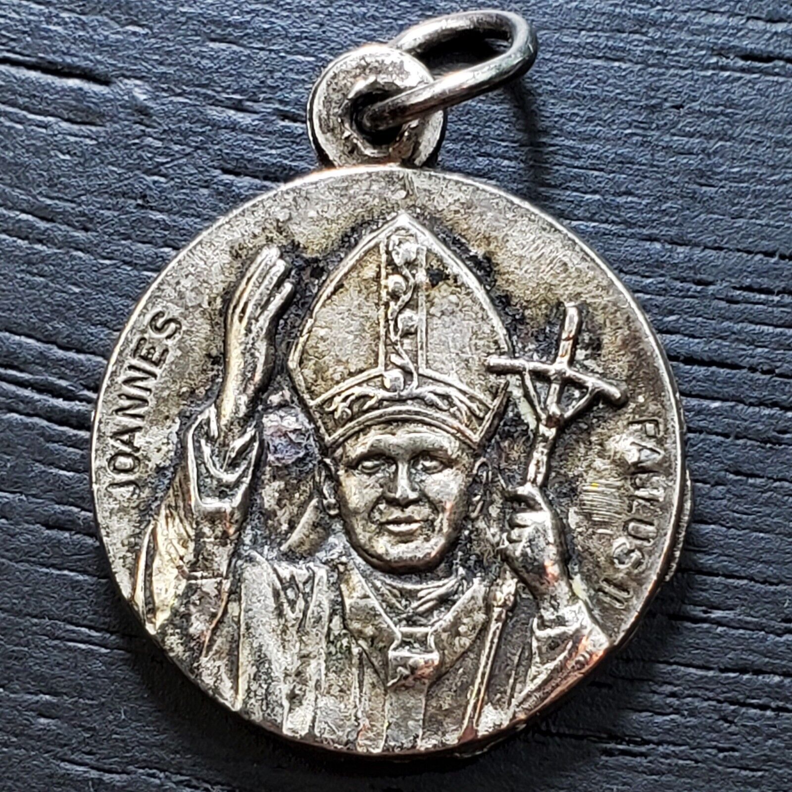 Pope John Paul II, Italy Medallion 18mm