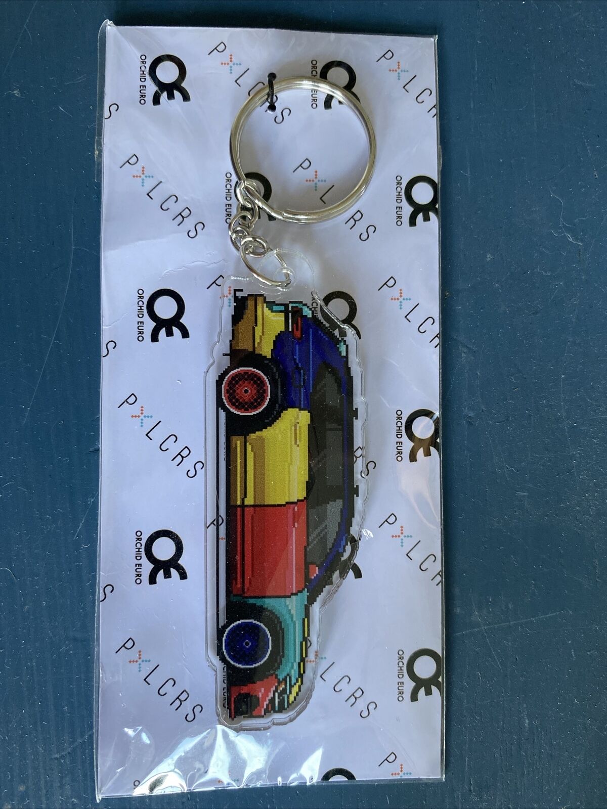 Jamie Orr  / VW Harlequin Atlas keychain by PXLCRS limited addition ONY 30 made