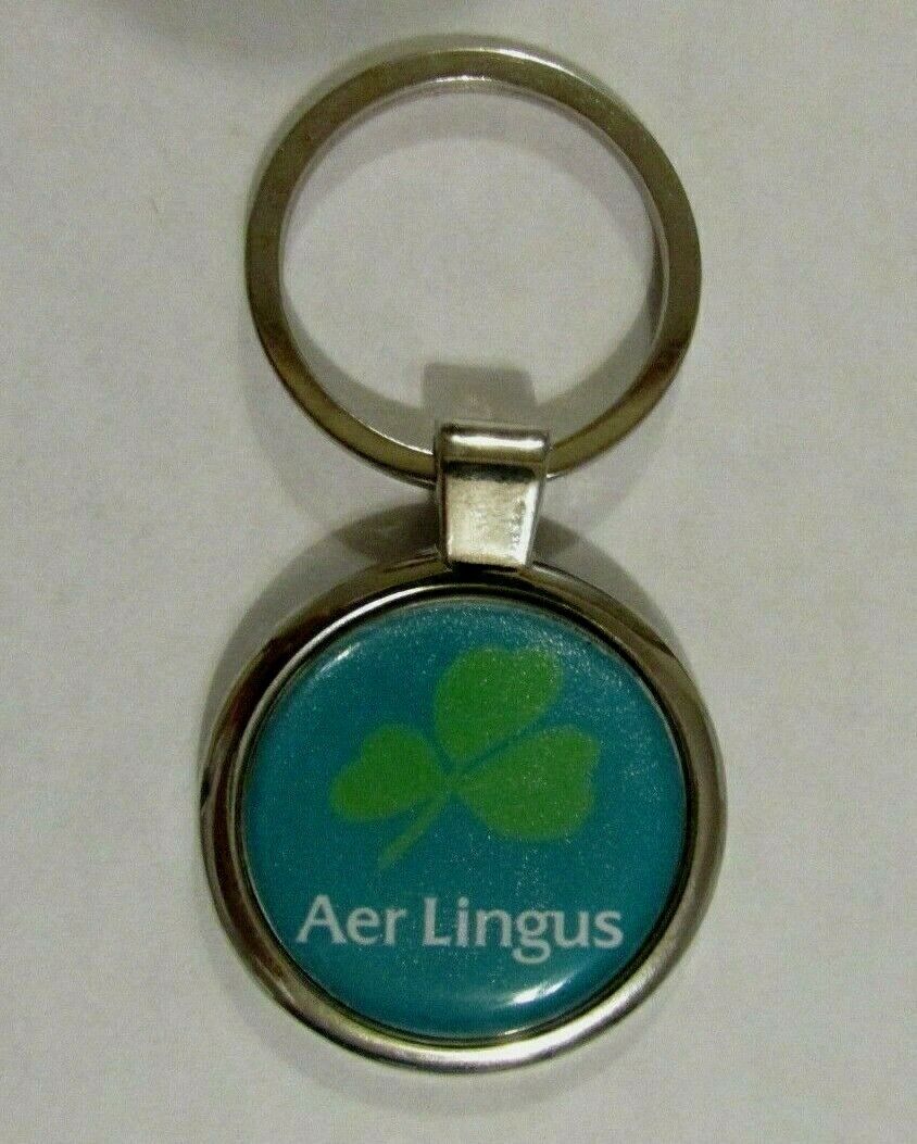 Aer Lingus Key Chain, Aer Lingus Airlines Logo Keychain,  Air Lingus Key Chain