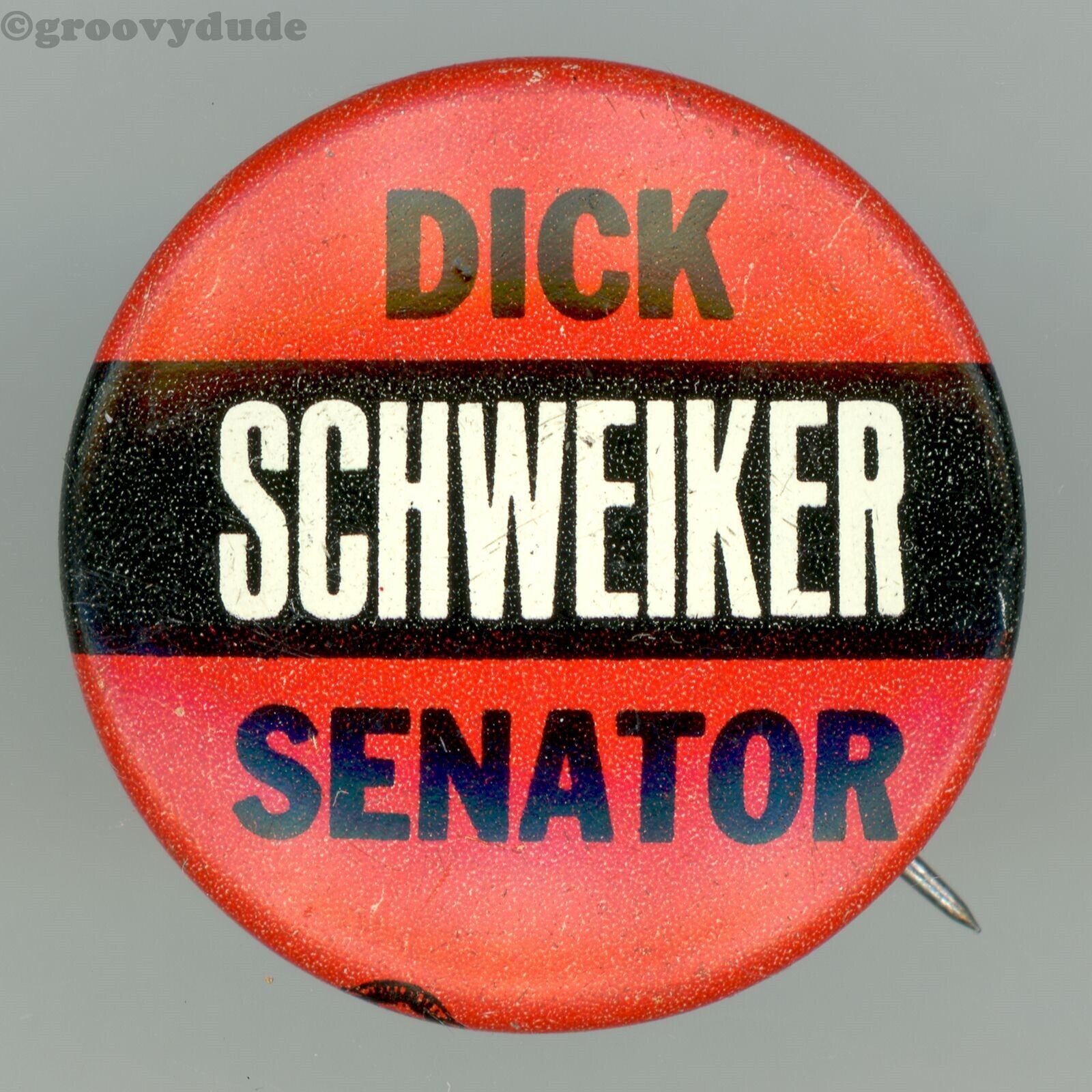 Dick Schweiker Senator Pennsylvania PA \'74 Political Campaign Pin Pinback Button