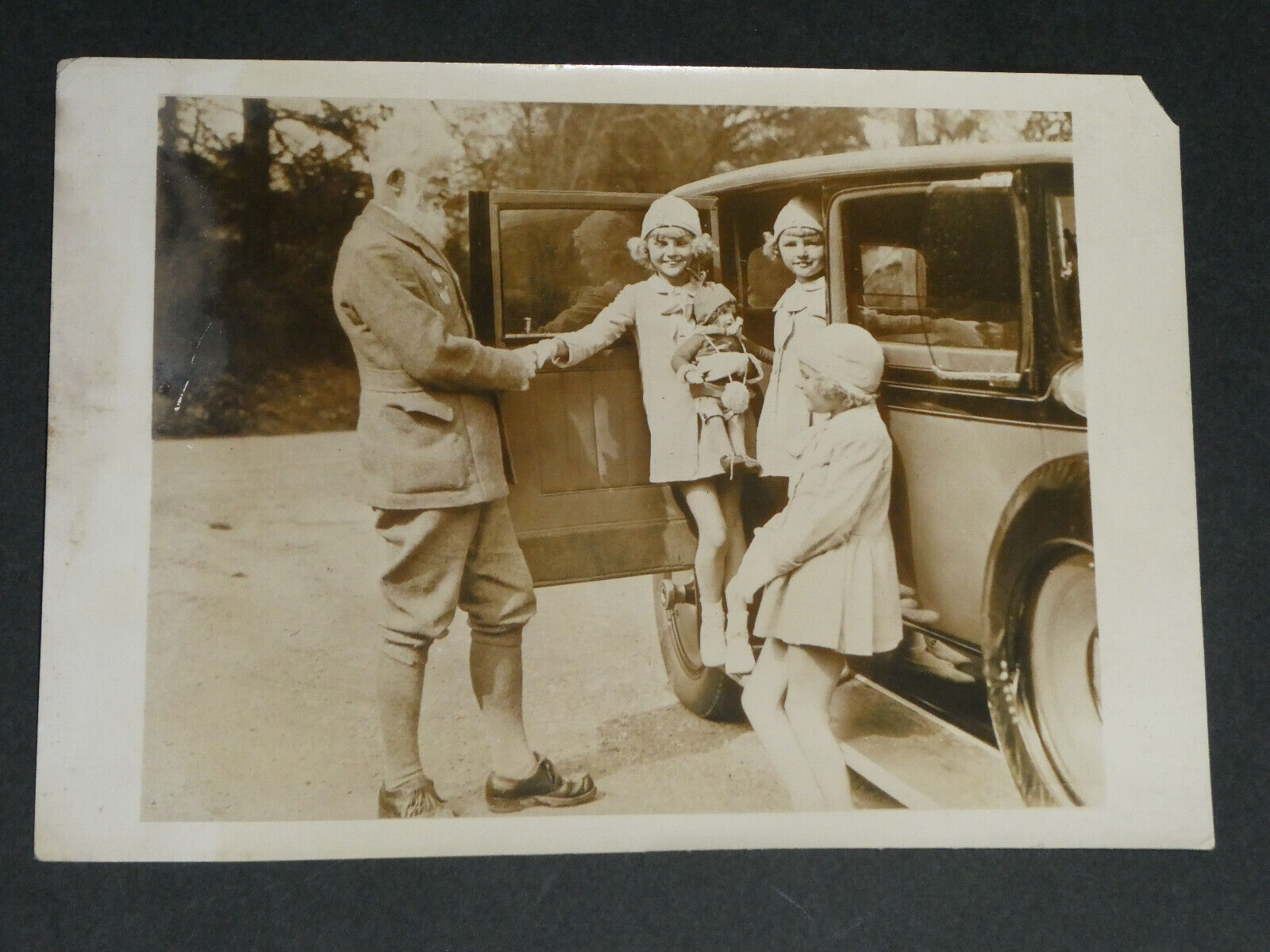 George Bernard Shaw & the Mawby Sisters - WIDE WORLD NYT 15x12cm Photograph