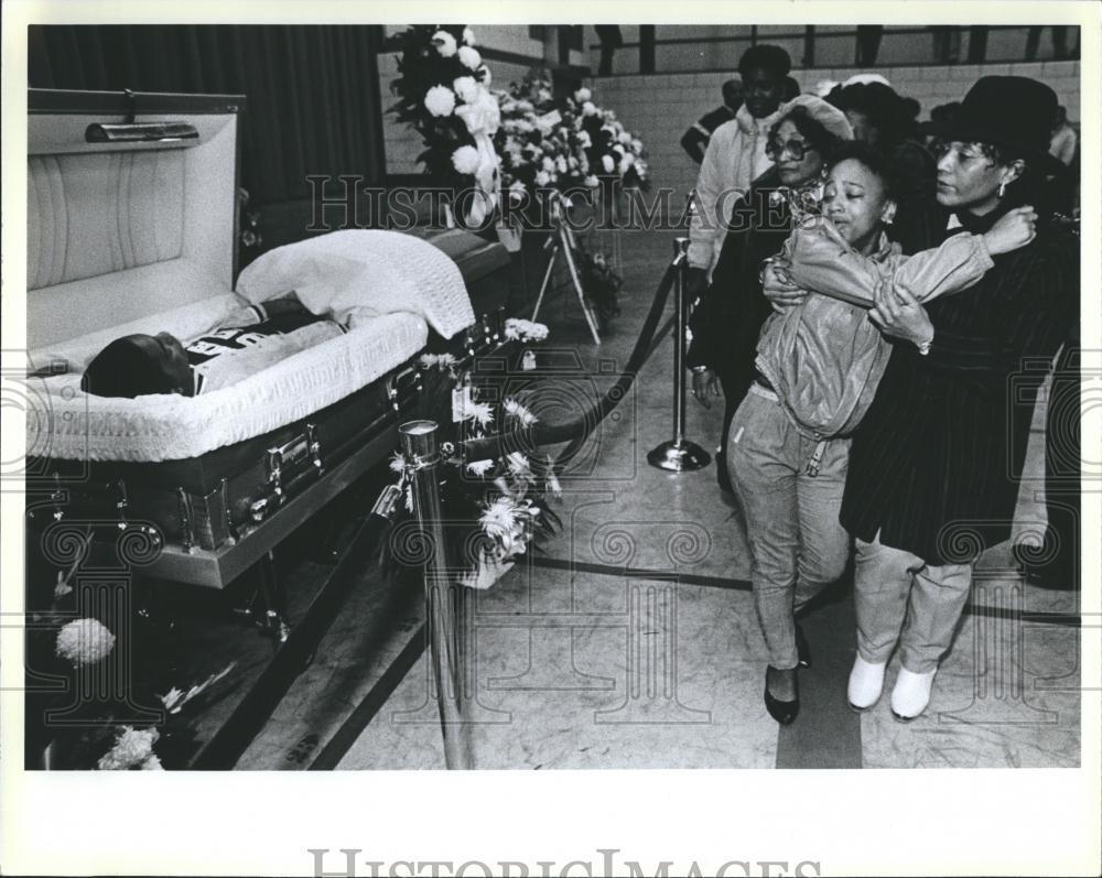 1984 Press Photo Brn Wilson Funeral - RSH66103