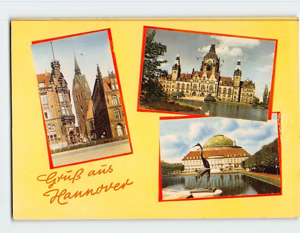 Postcard Grüß aus Hanover Germany