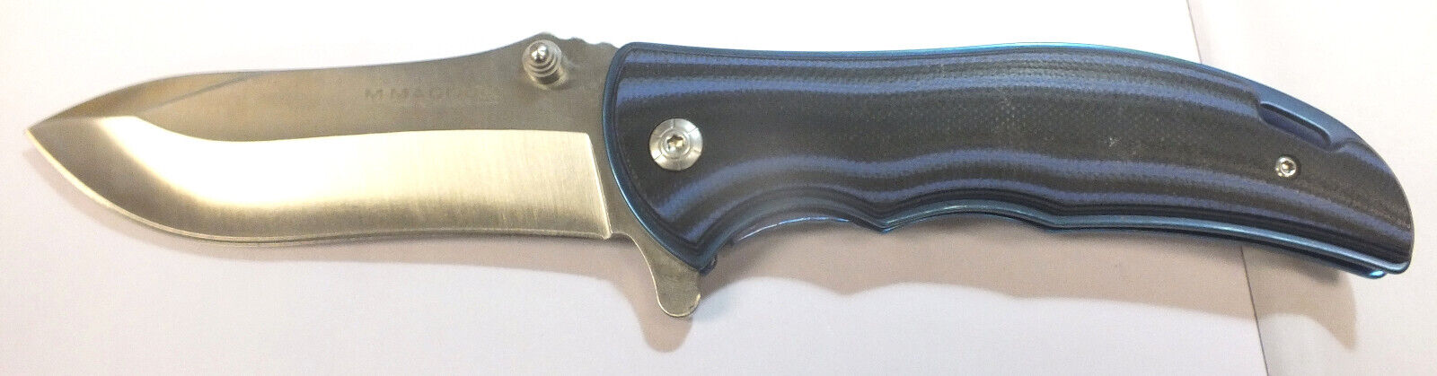 Magnum Boker Folding Knife 440A Blue Handle - CA320