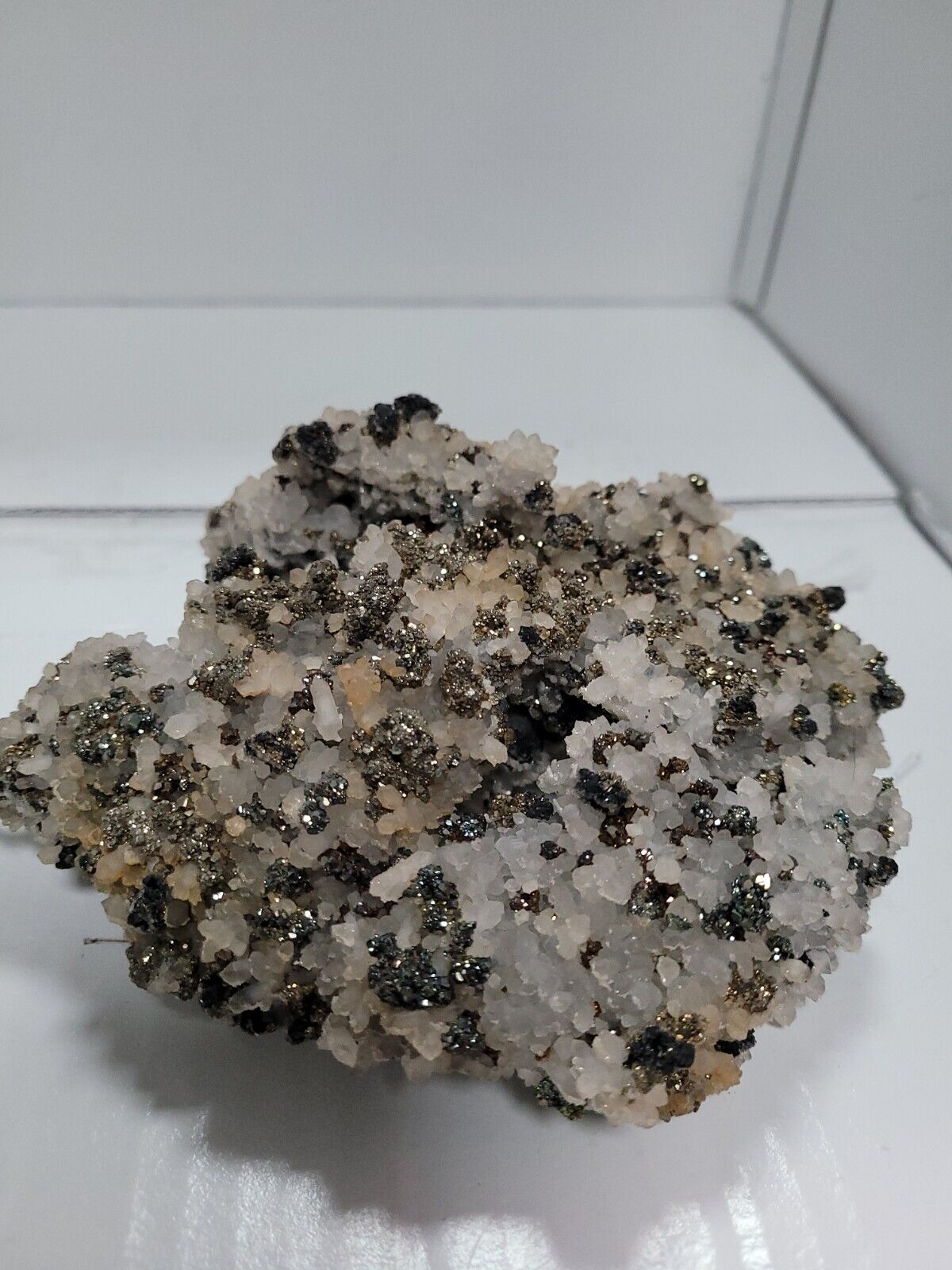 1.11 LB Natural Colorful Chalcopyrite Calci Crystal ClustRare Mineral Specimen  