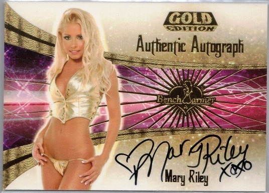 Bench Warmer - Mary Riley Autograph - [Select Card(s)]