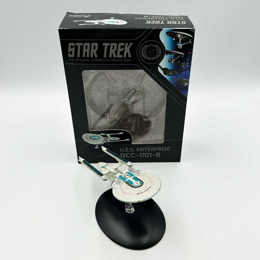 Star Trek Eaglemoss U.S.S. Enterprise NCC-1701-B Boxed Edition & Small Magazine