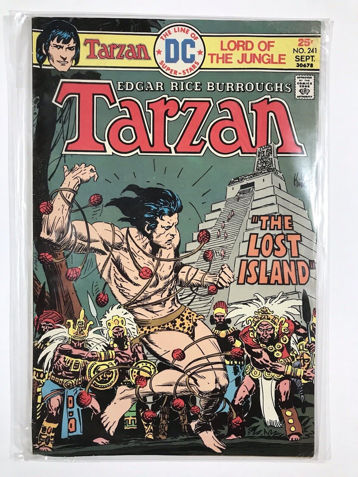 TARZAN Edgar Rice Burroughs 1972 DC #241 - 004