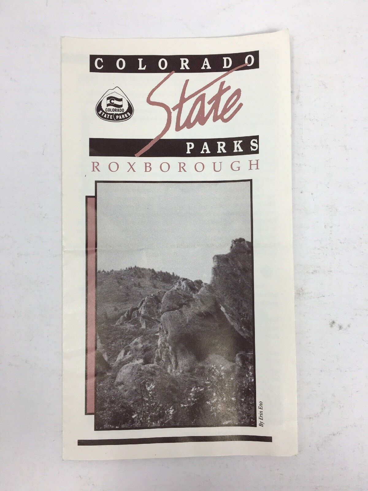 Roxborough State Park Vintage 1994 Littleton Colorado Brochure CO