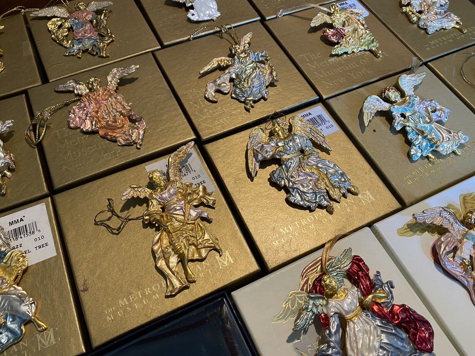 Vintage MMA Angel Ornaments - 2001-2022 - Annual Christmas Metropolitan Museum