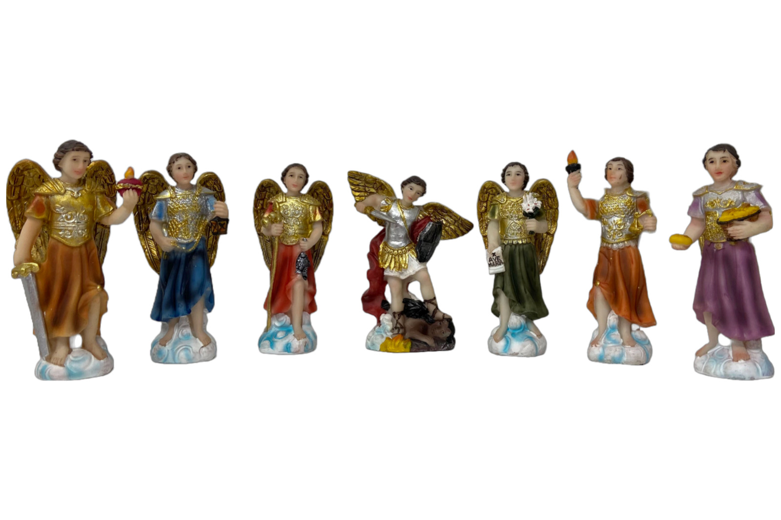 Set De 7  Mini Arcangeles 3\