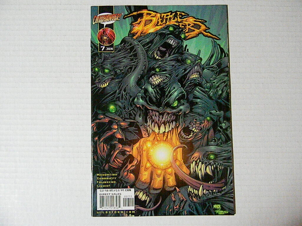 1 BATTLE CHASERS 7 Cliffhanger DC Comics Wildstorm 2001 + BONUS