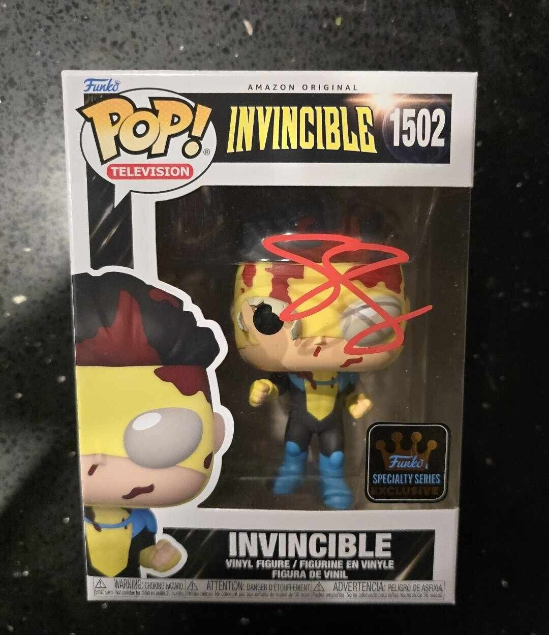 Steven Yeun Signed Invincible Funko 1502 Specialty Series autographed authentic