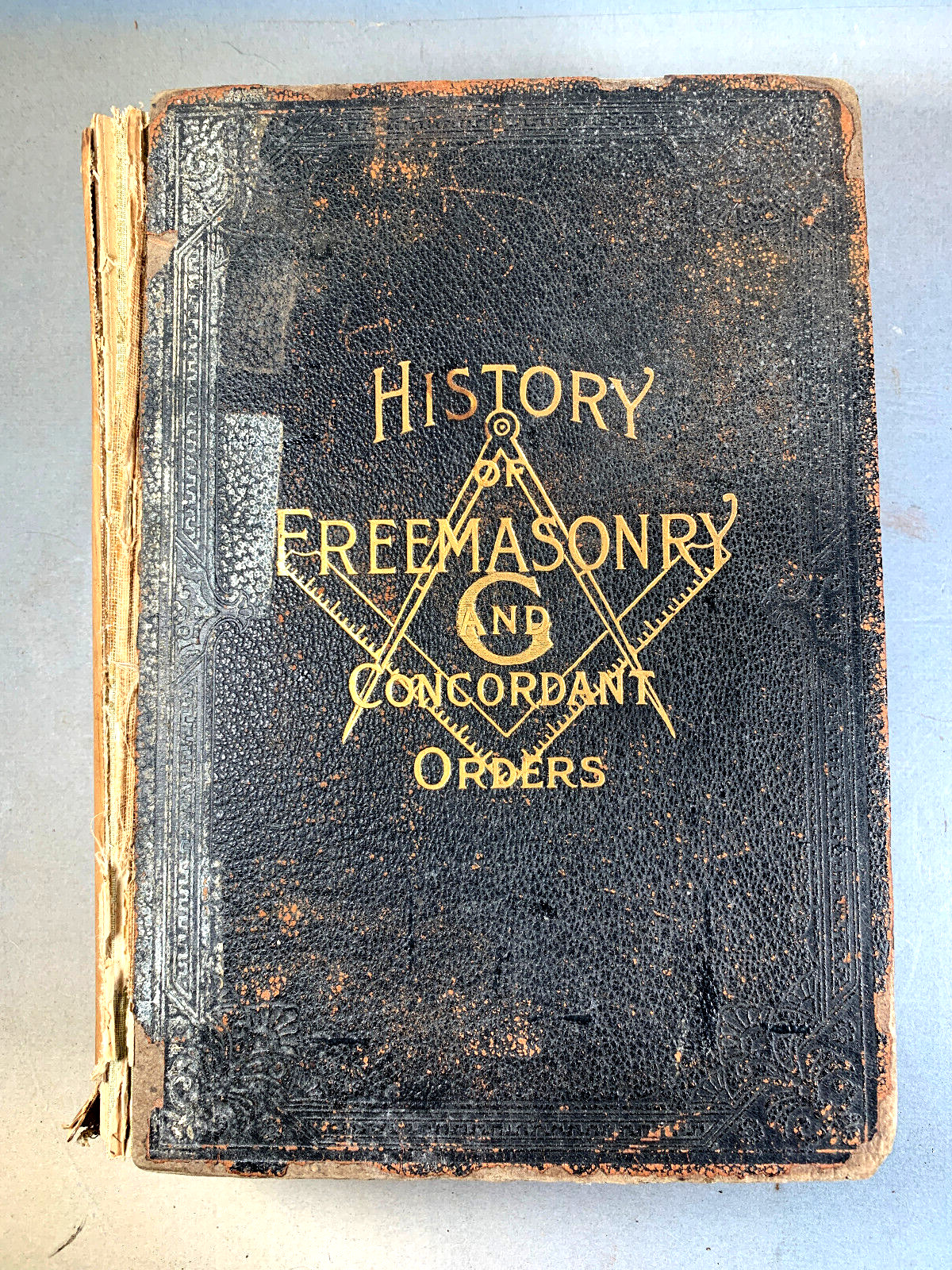 ANTIQUE HISTORY OF FREEMASONRY CONCORDANT ORDERS 1921 HASCALL MASONIC