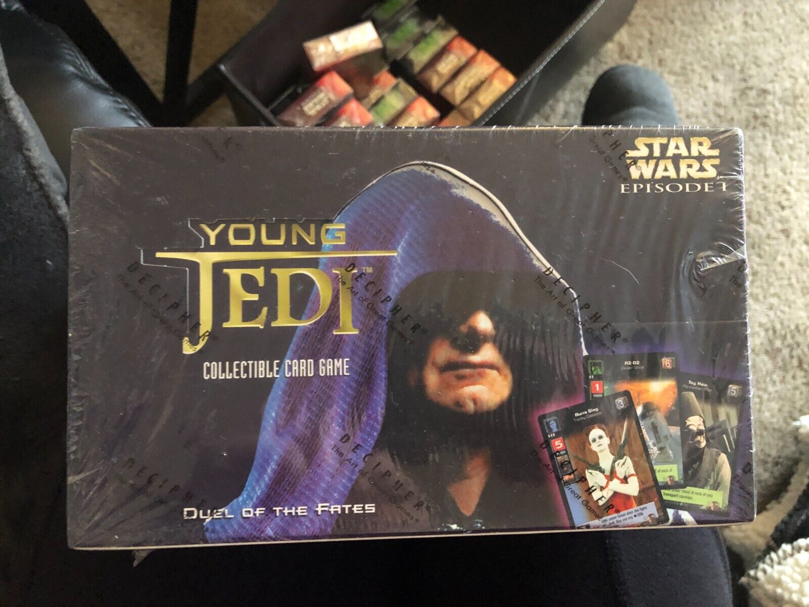 DECIPHER STAR WARS YOUNG JEDI CCG SEALED BOXES + DECKS