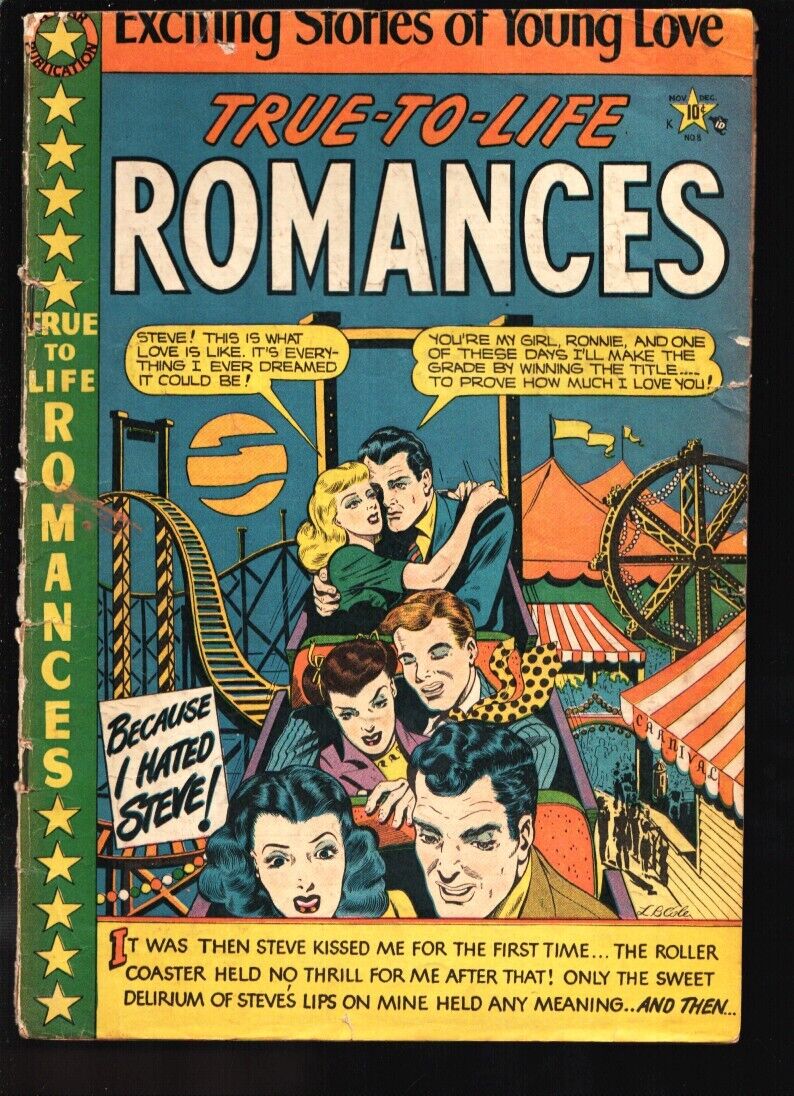True-To-Life Romances #8  1949 - Star  -G - Comic Book