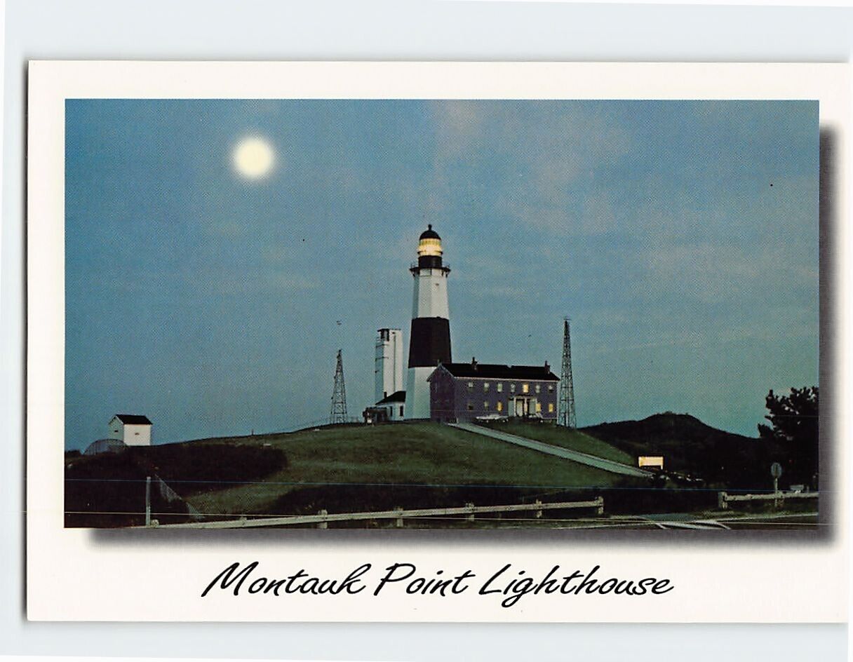 Postcard Montauk Point Lighthouse Montauk New York USA