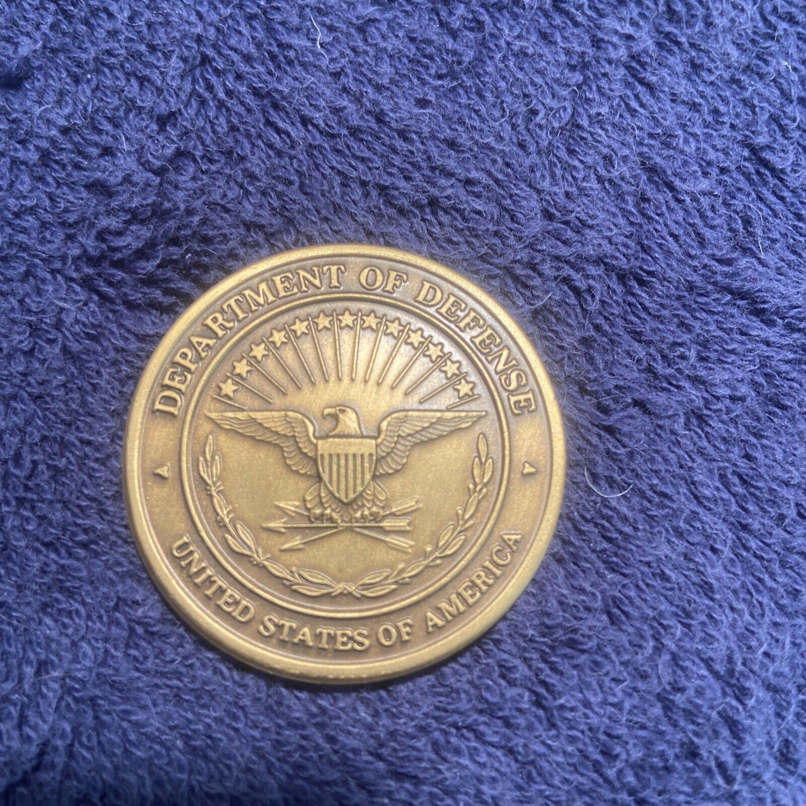 Vintage Rare Military Coin